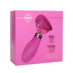 Delightful - Bomba de Vulva e Seios - Rosa