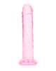 Dildo realista reto com ventosa - 6`` / 14,5