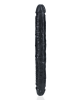 Dildo Realistico Duplo 12`` (30 cm) - Preto