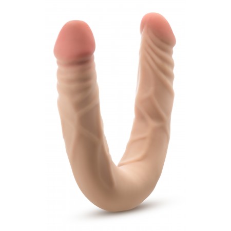 DR. SKIN PLUS 14 POSABLE DOUBLE DONG BEIGE