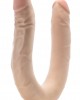 DR. SKIN PLUS 16.5 POSABLE DOUBLE DONG BEIGE