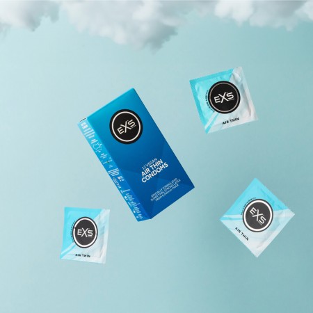 EXS Air Thin - Mais Finos - 12 Preservativosuni