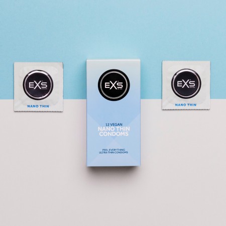 EXS Nano Thin - Finissimos - 12 Preservativos