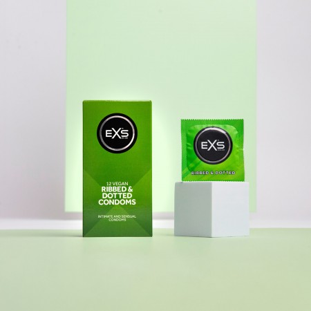 EXS Nervuras e Pontos - 12 Preservativos