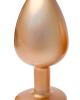 GLEAMING LOVE PEARL GOLD PLUG LARGE