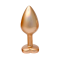 GLEAMING LOVE PEARL GOLD PLUG MEDIUM