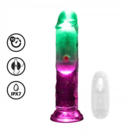 LED Vib Straight Cock - 6 / 15 cm 