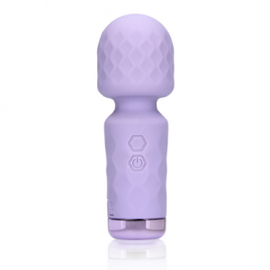 Mini Vibrador tipo Wand - Roxo - Loveline