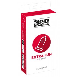 Preservativos Secura Extra Fun 12pcs