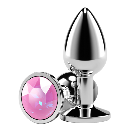 REAR ASSETS SILVER SMALL PINK GEM