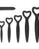 Silicone Vaginal Dilator Set Black