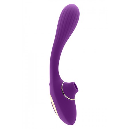 Sugador clitoris Dual Suction Purple Sugador clitoris Dual Suction Purple