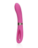 Vibrador Duplo Flapping e Ponto-G - Loveline - Rosa
