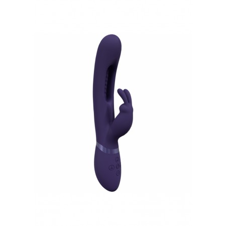  Mika -  Triple Rabbit with G-Spot Flapping - Purple
