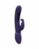  Mika -  Triple Rabbit with G-Spot Flapping - Purple
