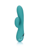 Inflatable Rabbit Vibrator - Peacock Blue