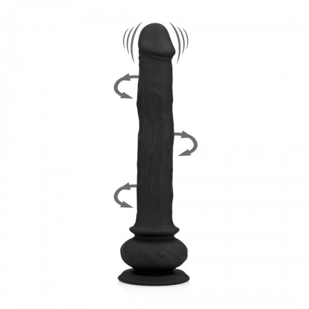 Vibrating Realistic Wave Rider - Black Vibrating Realistic Wave Rider - Black